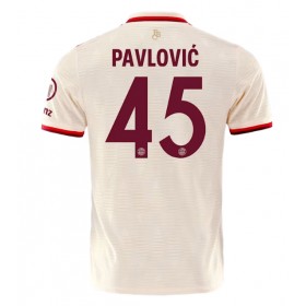 Bayern Munich Aleksandar Pavlovic #45 Tredje skjorte 2024-25 Kortermet